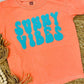 Sunny Vibes Puff Vinyl Kids Tee