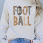 Football Distressed Sweatshirt