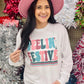 Feelin' Festive Colorful Christmas Long Sleeve