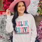 Feelin' Festive Colorful Christmas Long Sleeve