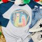 Nativity Circle Scene Raglan