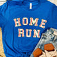 Home Run Baseball Chenille Patch Tee