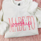 Made To Worship Embroidered Sweatshirt
