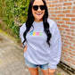 Mama Rainbow Embroidered Sweatshirt