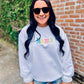 Mama Rainbow Embroidered Sweatshirt