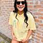Mama Pastel Dunn Font Embroidered Tee
