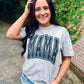 Mama Varsity Mineral Wash Puff Tee