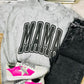Mama Varsity Mineral Wash Puff Tee