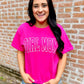 Girl Mom and Boy Mom Vinyl Varsity Tees