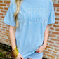 Girl Mom and Boy Mom Vinyl Varsity Tees