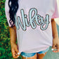 Wifey Leopard Applique