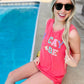 Vacay Mode Multi Colored Chenille Patch Tank