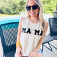 Mama Lightning Bolt Chenille Patch Tank