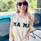 Mama Lightning Bolt Chenille Patch Tank