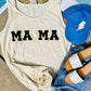 Mama Lightning Bolt Chenille Patch Tank