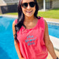 You Grow Girl Embroidered Tank Top