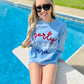 Party In The USA Glitter Sweatshirt