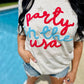 Party In The USA Puff Star Tee