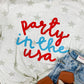 Party In The USA Puff Star Tee