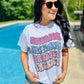America Retro Boho Star And Stripes