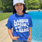 Land Of The Free Because Of The Brave Puff Tee