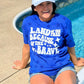 Land Of The Free Because Of The Brave Puff Tee