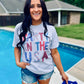 Party In The USA Patriotic Stars & Stripes Leopard