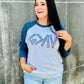 God Is Greater Than The Highs & Lows Cheetah Raglan