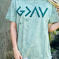 God Is Greater Mineral Wash Puff Tee