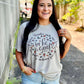 Give Thanks Unto The Lord Leopard Marble Tee