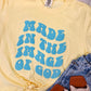 Wavy Made In The Image Of God Puff Tee