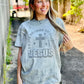 I Have Decided To Follow Jesus Cross Puff Tee