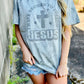 I Have Decided To Follow Jesus Cross Puff Tee