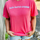 Make Heaven Crowded Retro Embroidered Tee