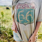 Route 66 Distressed Road Sign Tee