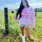 Let's Go Girls Cowboy Hats Sweatshirt
