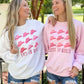 Let's Go Girls Cowboy Hats Sweatshirt