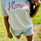 Howdy Cursive Western Tee
