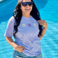 Happy Chenille Patch Mineral Wash Tee