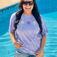 Happy Chenille Patch Mineral Wash Tee