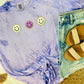Happy Chenille Patch Mineral Wash Tee