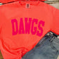 CUSTOM Block Varsity Curved Puff Tee