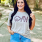 God Is Greater Than The Ups & Downs Marble Tee