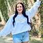 You're So Golden Retro Embroidered Sweatshirt