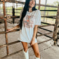 All Hat And No Cowboy Western Collage Tee