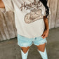 Howdy Rope Cowgirl Hat Tee