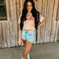 Western Lightning Bolt Stack Tee