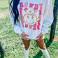 Howdy Stacked Sublimation Glitter Combo Sweatshirt