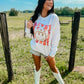 Howdy Stacked Sublimation Glitter Combo Sweatshirt