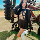Cool It Cowboy Western Font Puff Sweatshirt